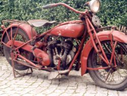 Indian Scout 101 de 1930 Origem